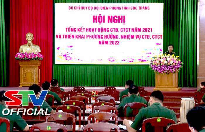 Bộ đội Biên phòng tỉnh Sóc Trăng triển khai phương hướng nhiệm vụ công tác Đảng, công tác chính trị năm 2022